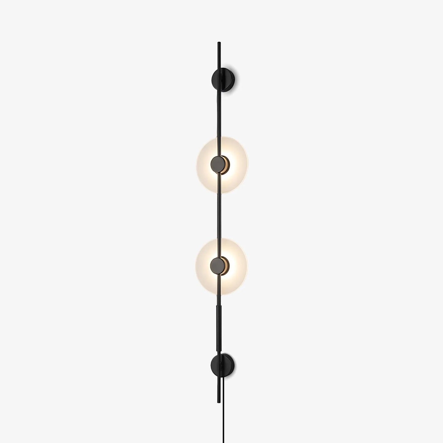 Alabaster Wall Sconce | Metal & Alabaster | Vertical