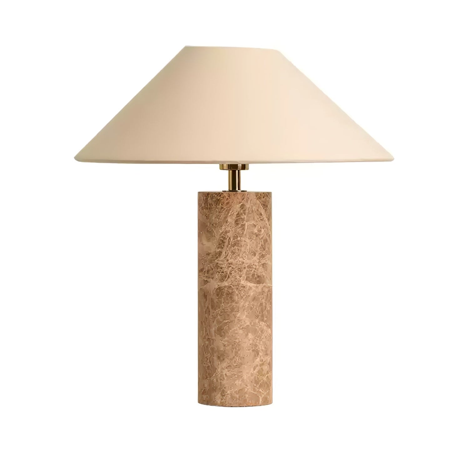 Alba Stone Table Lamp | Marble Base | Grey
