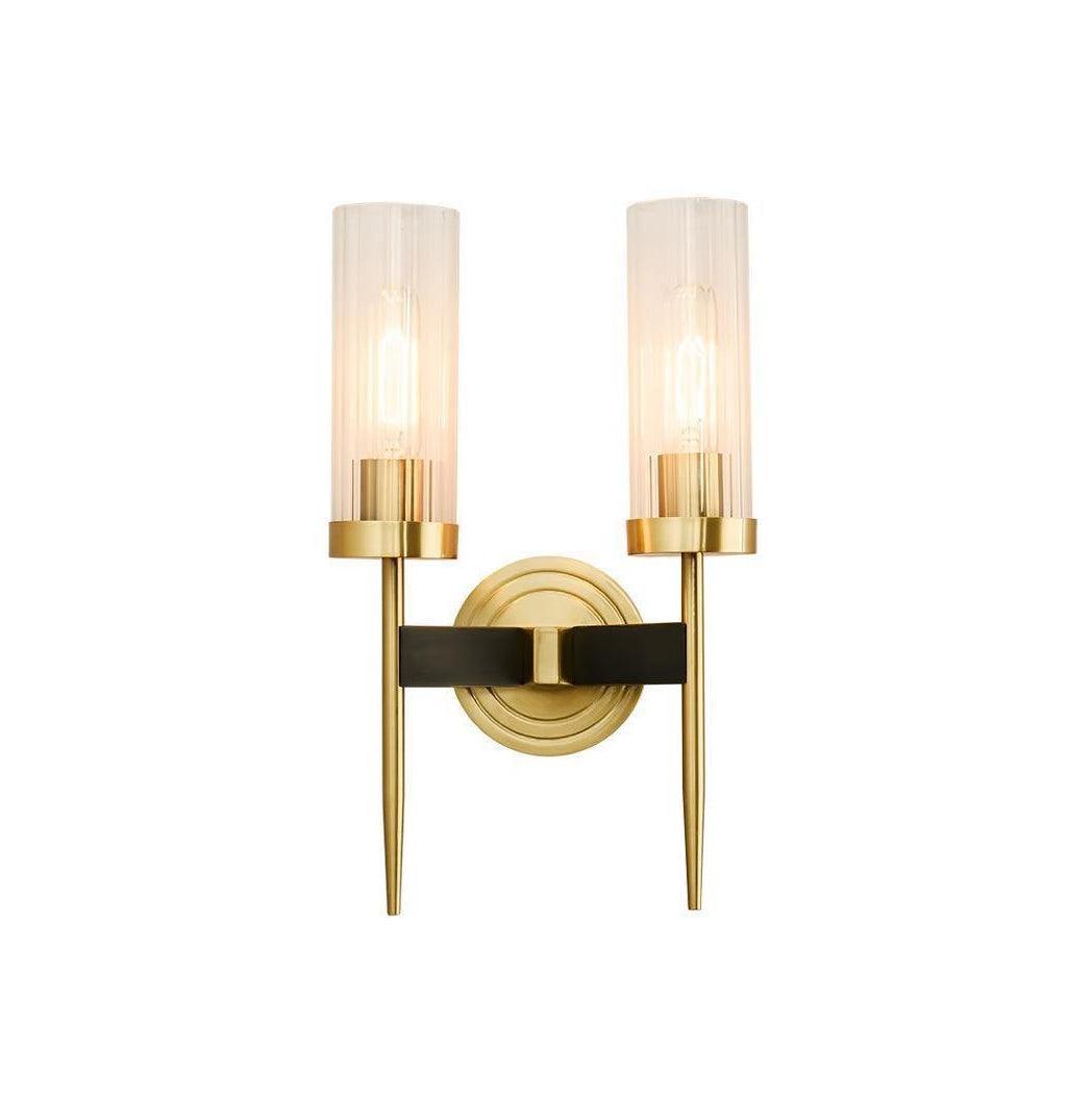 Alouette Wall Light | Copper & Glass | Brass Finish