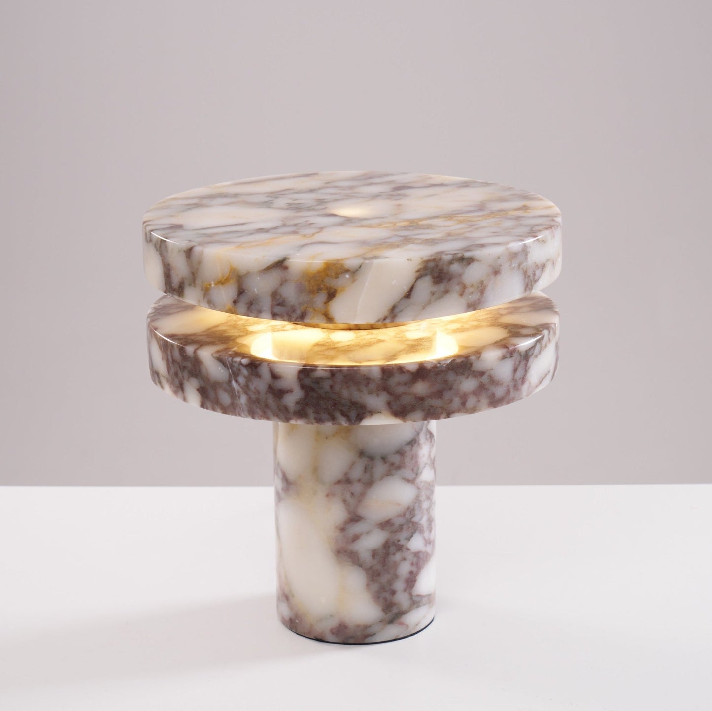 Altar Table Lamp | Marble | Bvlgari Red & White