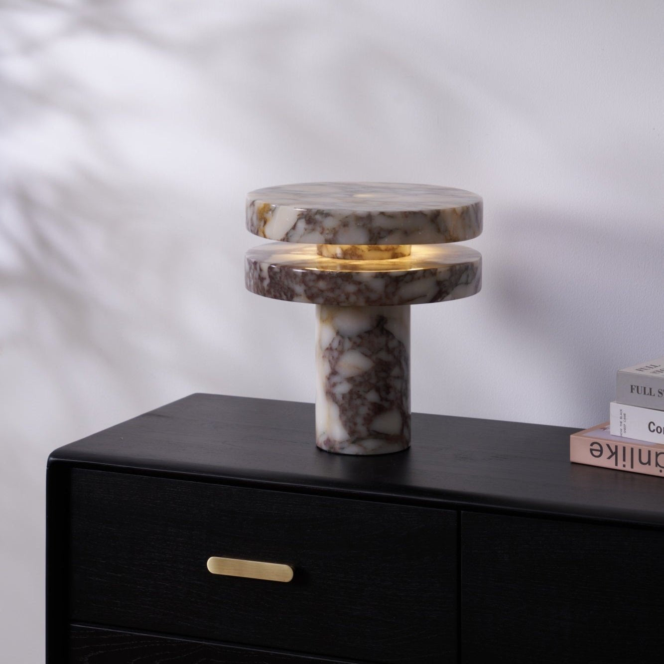 Altar Table Lamp | Marble | Bvlgari Red & White