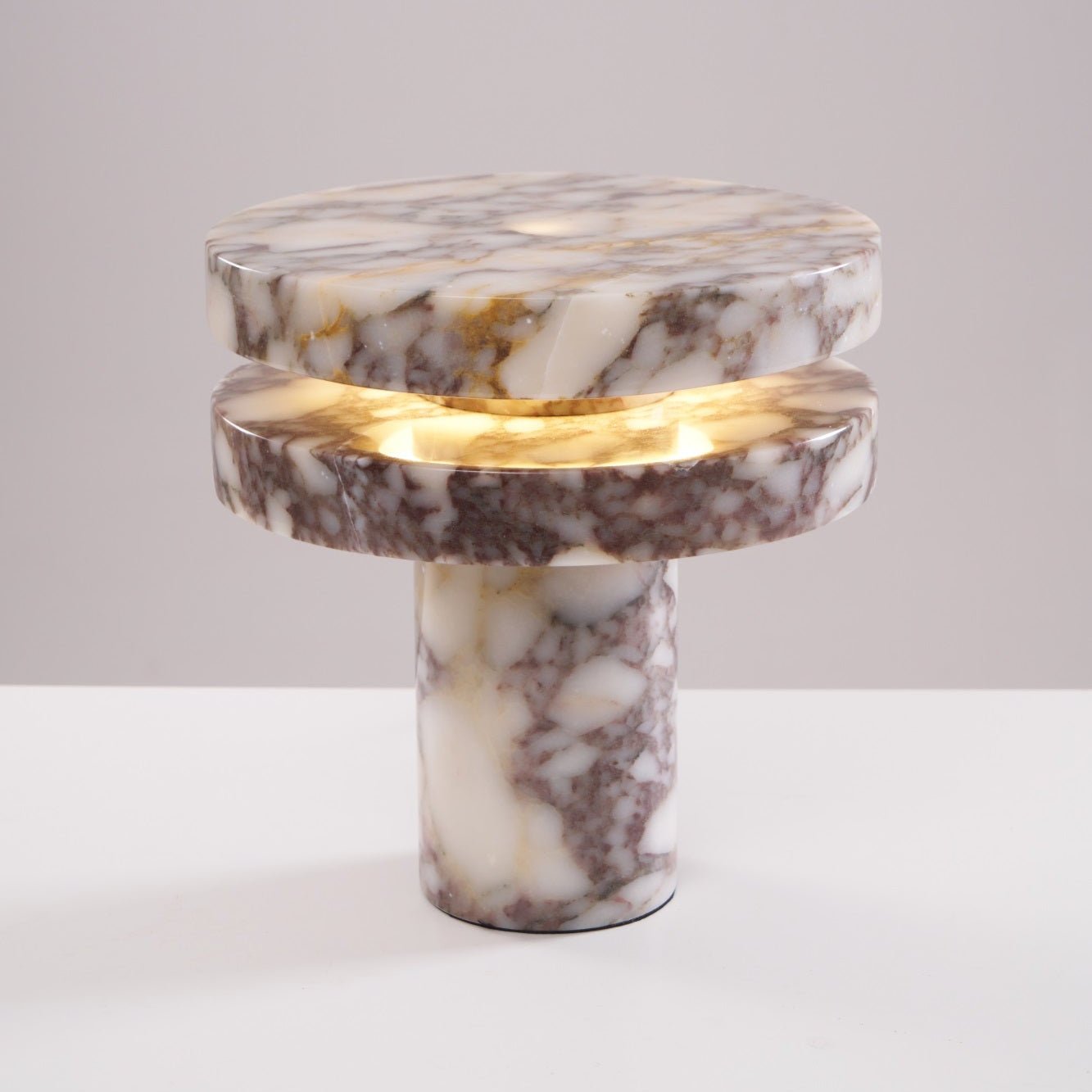 Altar Table Lamp | Marble | Bvlgari Red & White