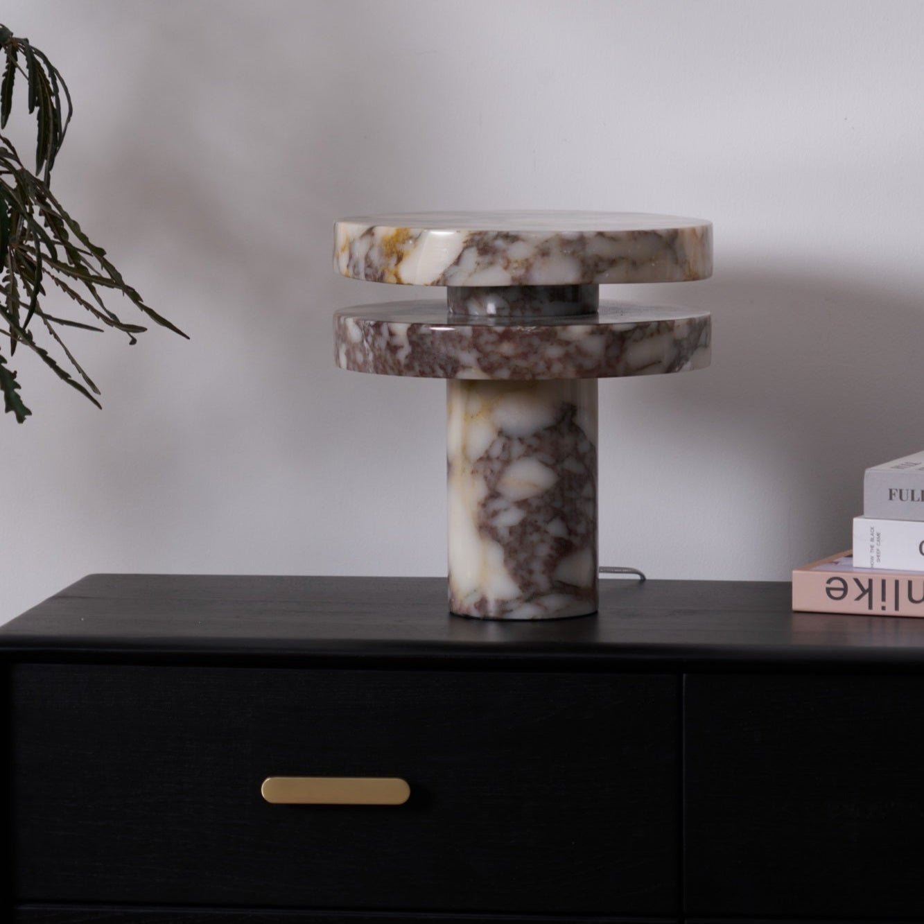 Altar Table Lamp | Marble | Bvlgari Red & White