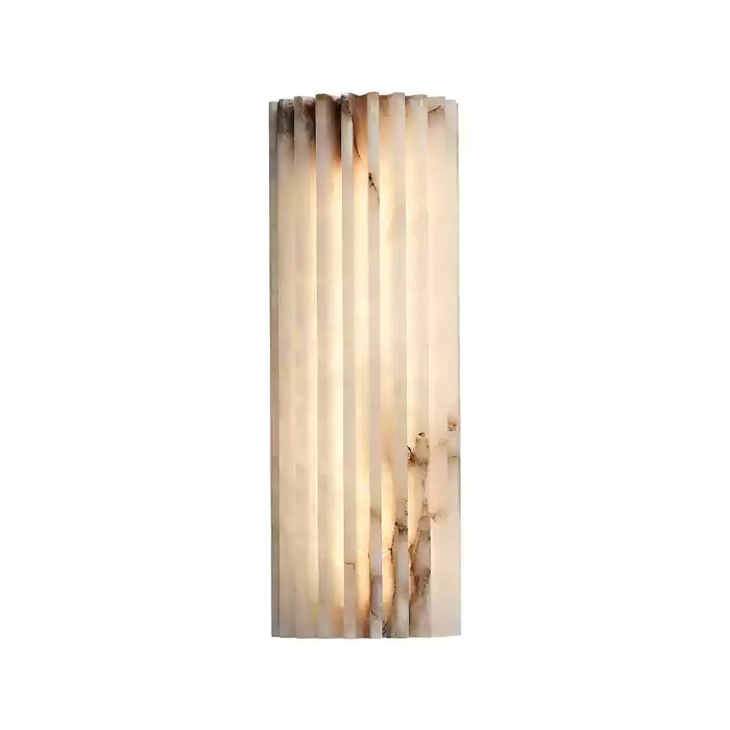 Alvia Alabaster Wall Light | Alabaster | White