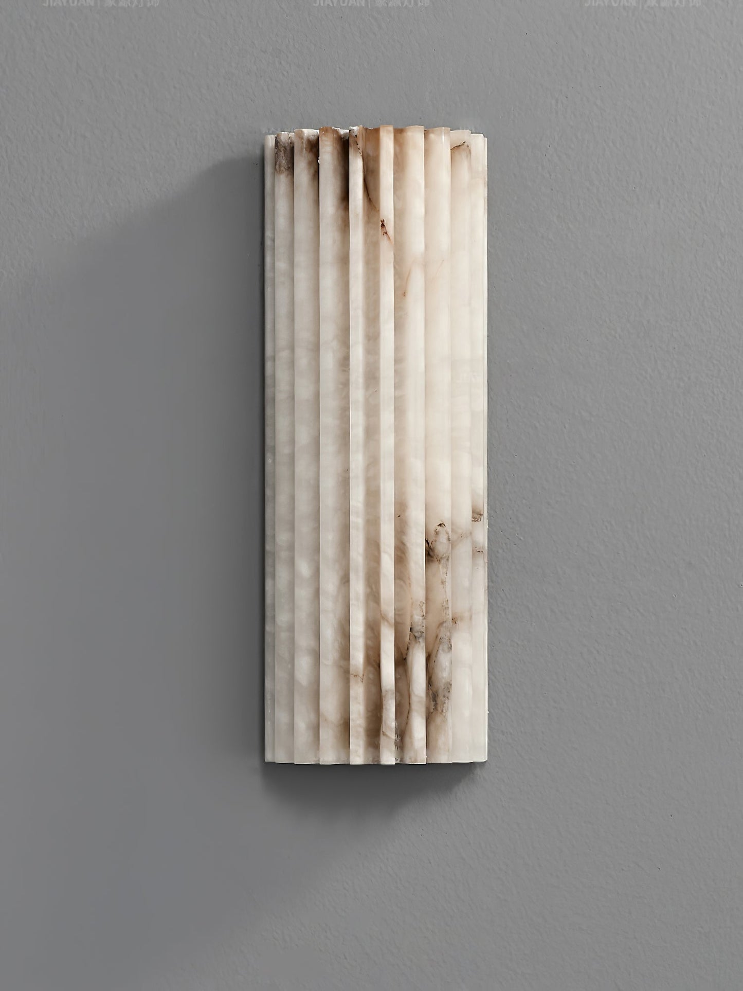 Alvia Alabaster Wall Light | Alabaster | White