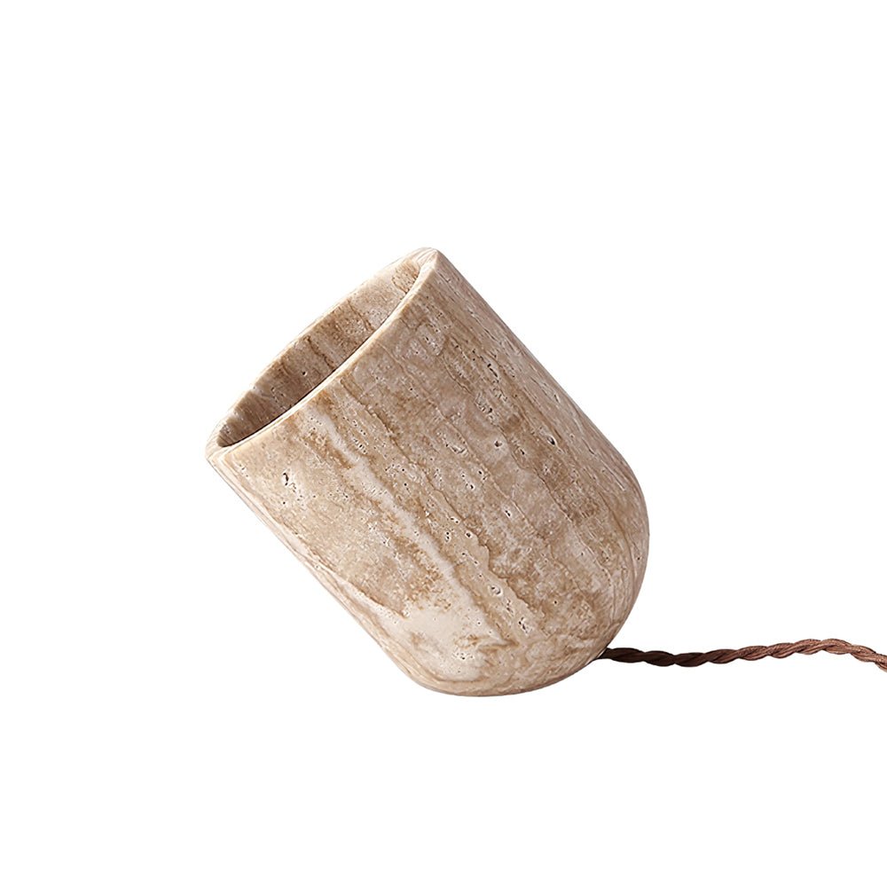 Amidori Table Lamp | Yellow Travertine | Indoor
