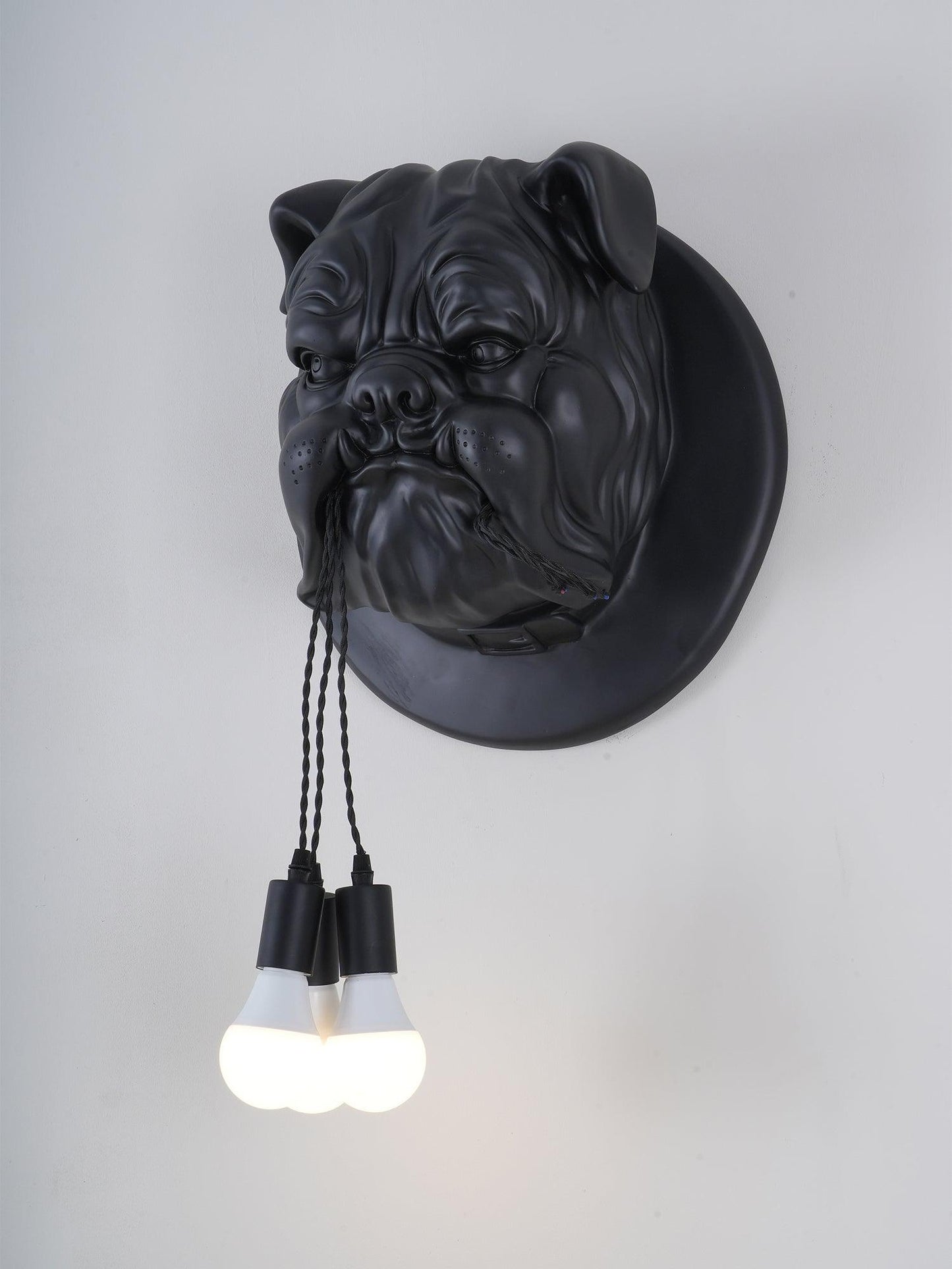 Amsterdam Wall Sconce | Resin & Metal | Matte Grey/White/Black