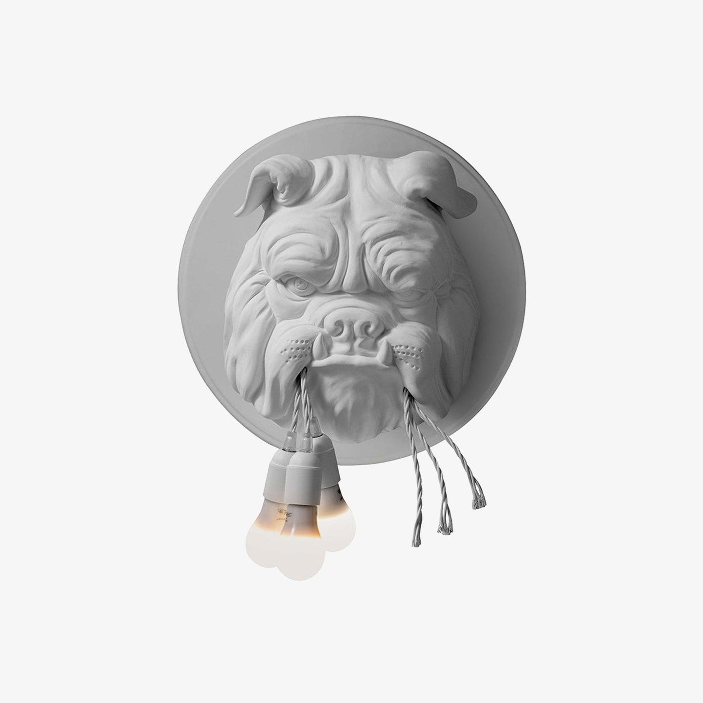 Amsterdam Wall Sconce | Resin & Metal | Matte Grey/White/Black