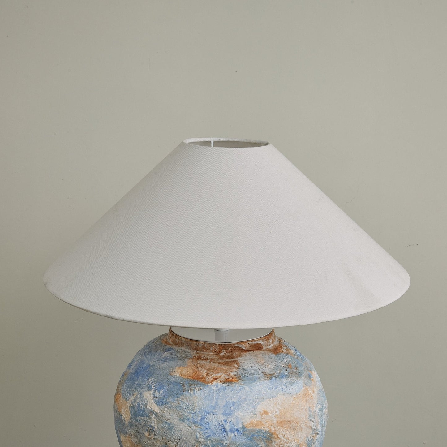 Aquarelle Terra Table Lamp | Ceramic Base | Blue