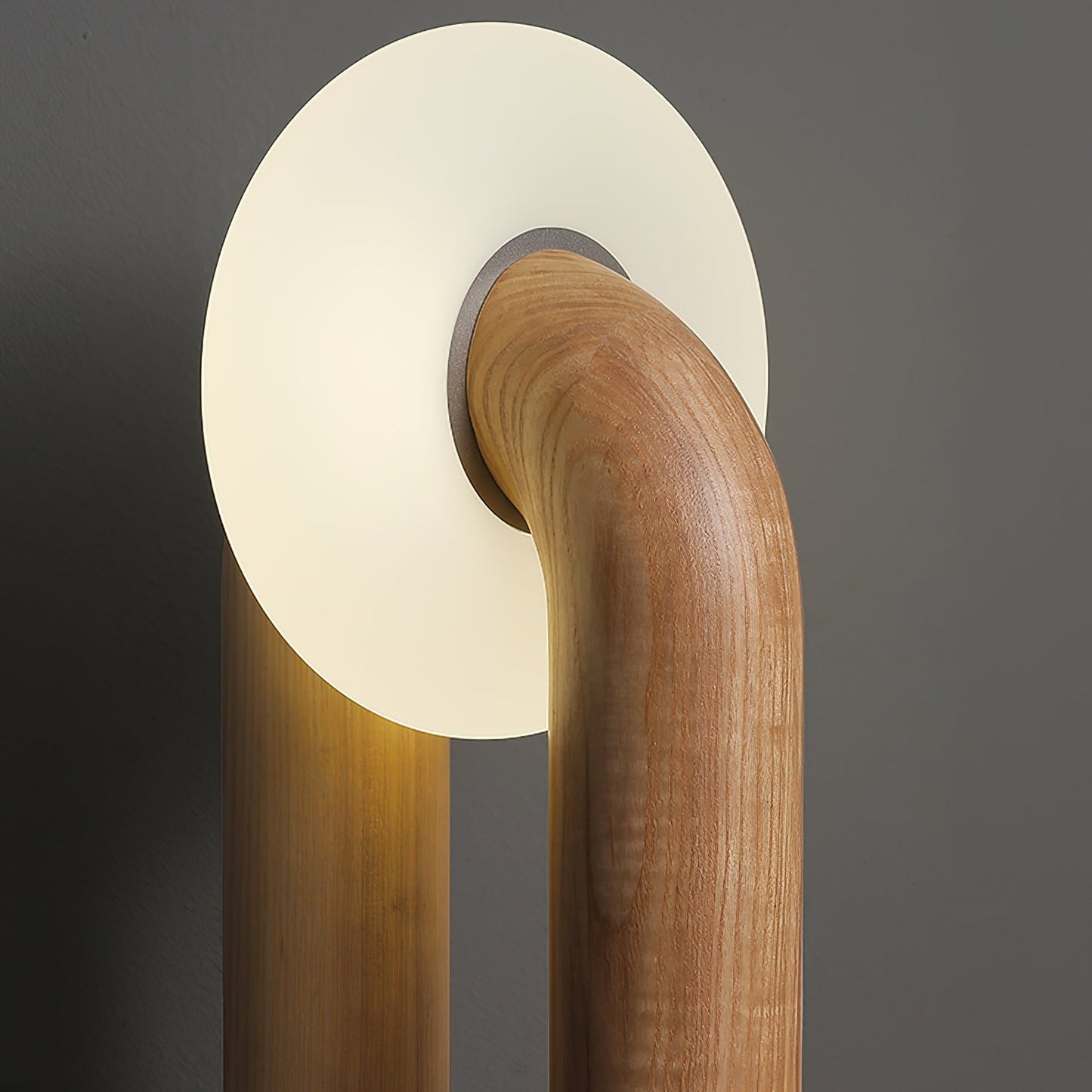 Arcadia Table Lamp | Wooden Design | Wood, Walnut, Black Finishes