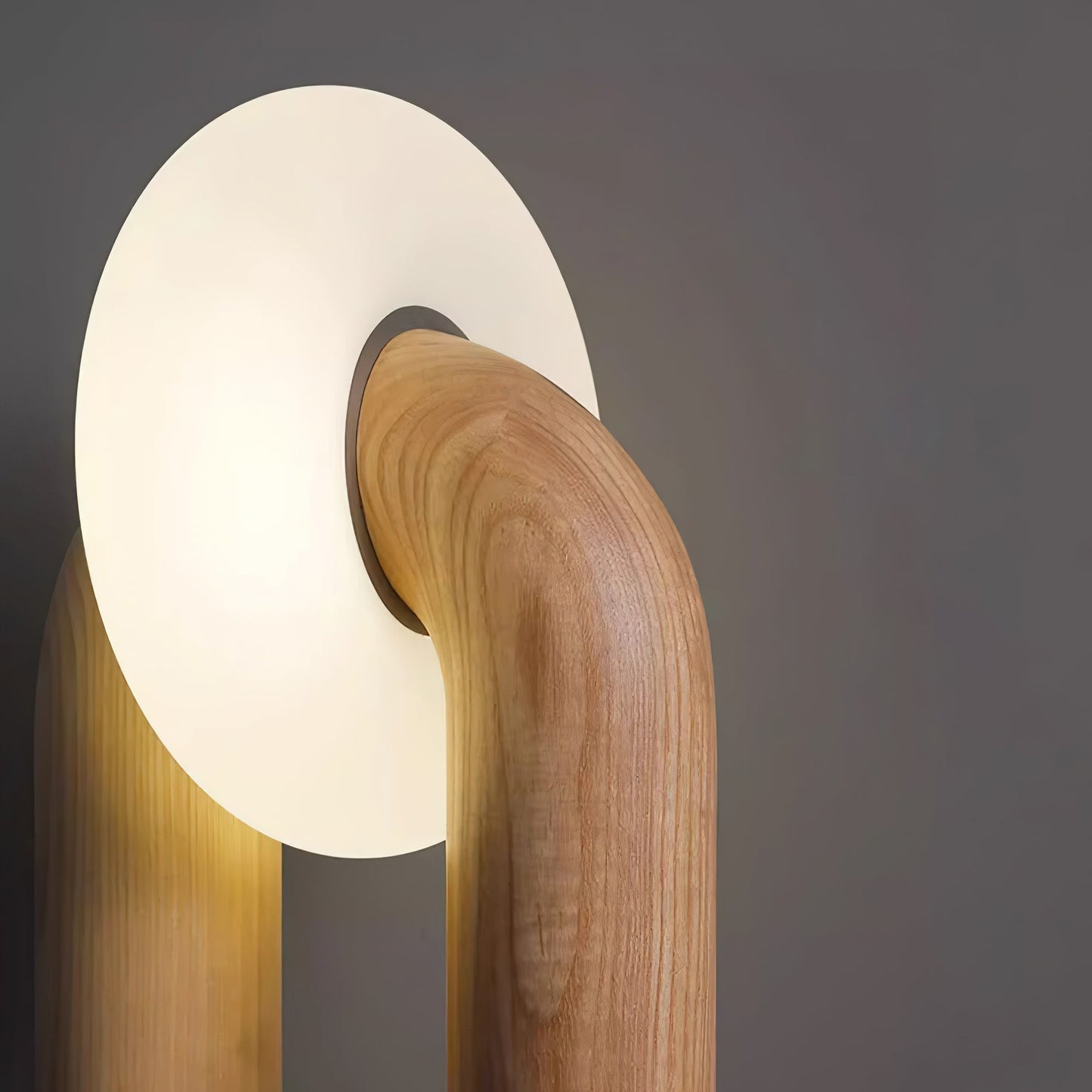 Arcadia Table Lamp | Wooden Design | Wood, Walnut, Black Finishes