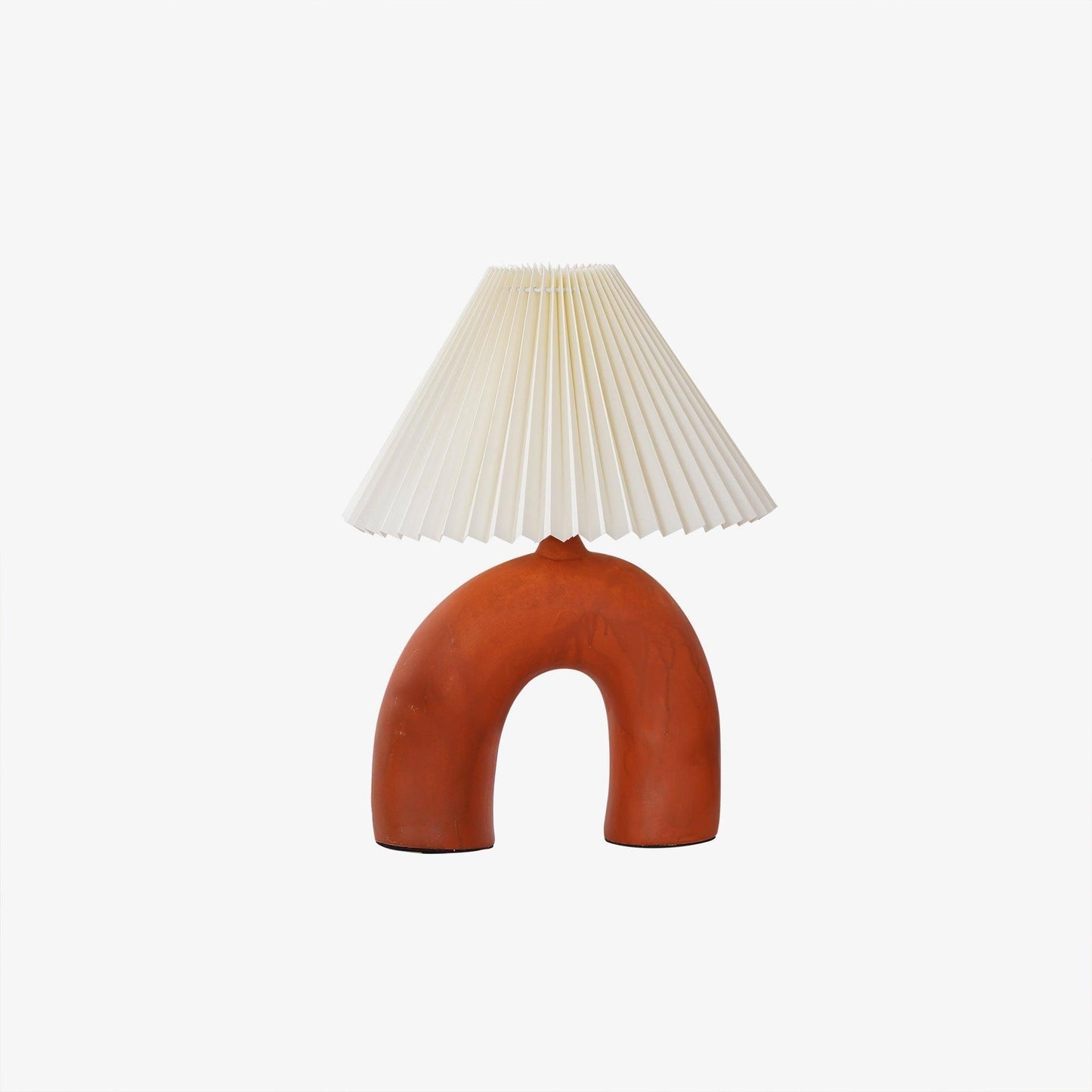 Arched Table Lamp | Ceramic | Skin, Beige