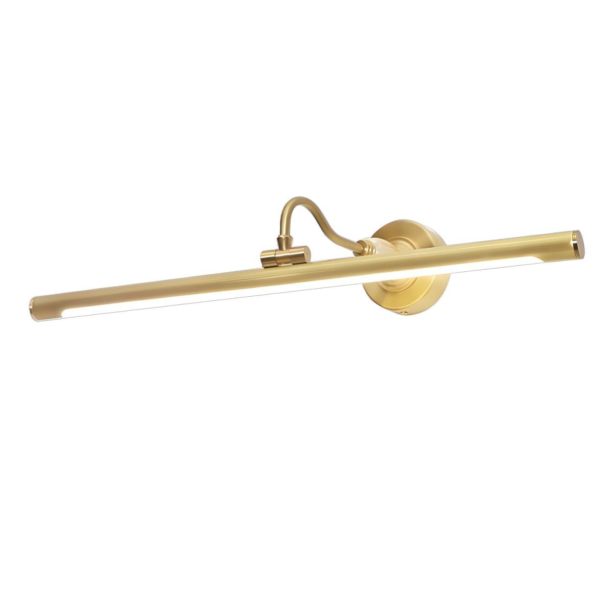 Archer Art Linear Wall Light | Antique Gold Finish | Various Sizes
