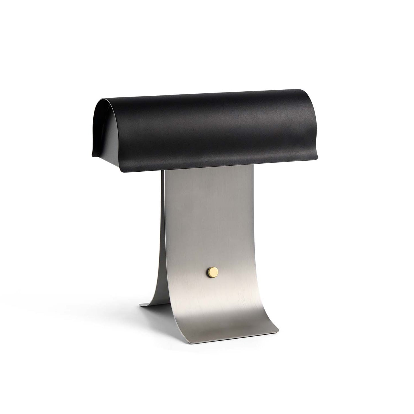 Archive Table Lamp | Metal & Stainless Steel | Black Shade