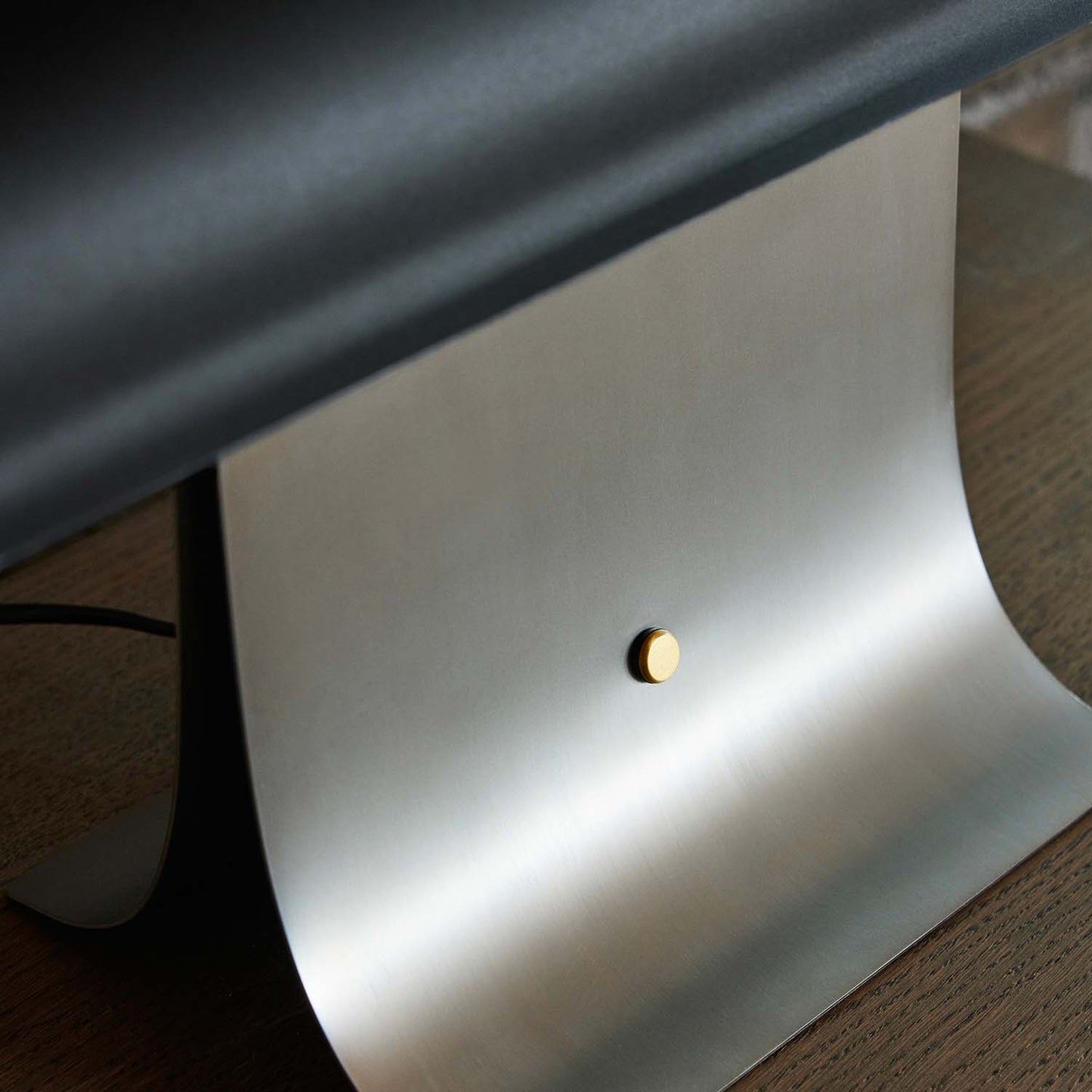 Archive Table Lamp | Metal & Stainless Steel | Black Shade