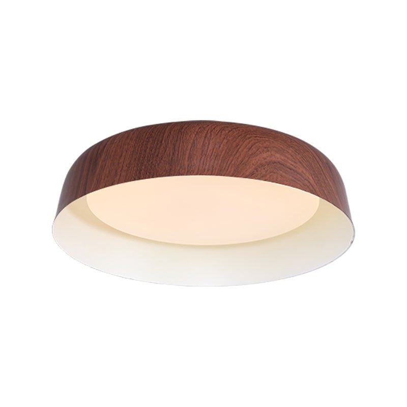 Arcwood Ceiling Light | Wood Grain Finish | Black, White, Walnut