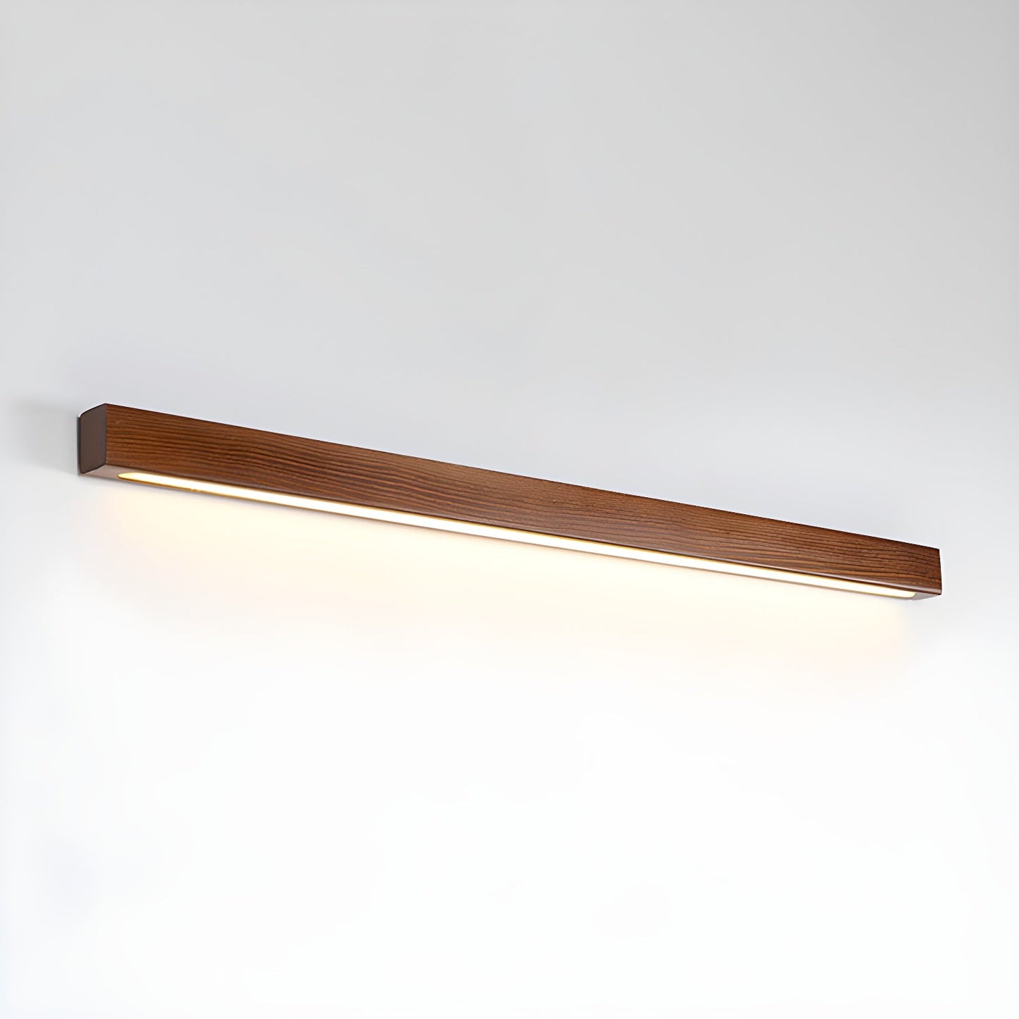 Wood Wall Light | Integrated LED | Walnut or Wood Color