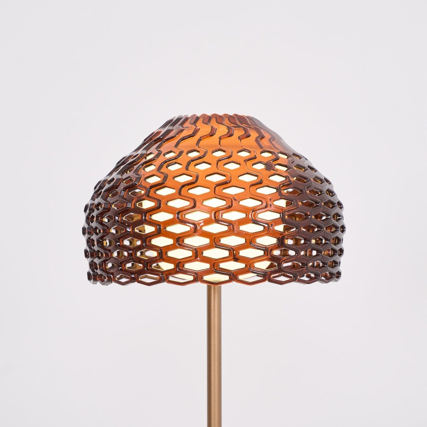 Armadillo Table Lamp | Metal & Plastic | White or Brown