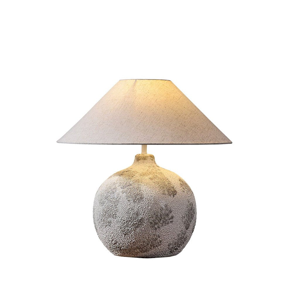 Arosa Table Lamp | Ceramic Base | Beige Shade
