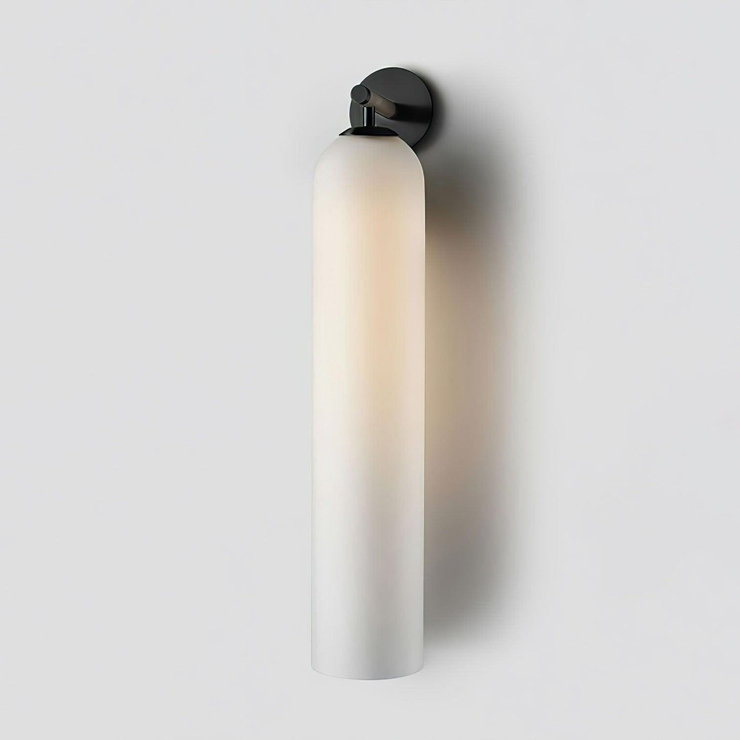 Art Glass Wall Sconce | Metal & Glass | 48cm Height, Multiple Finishes