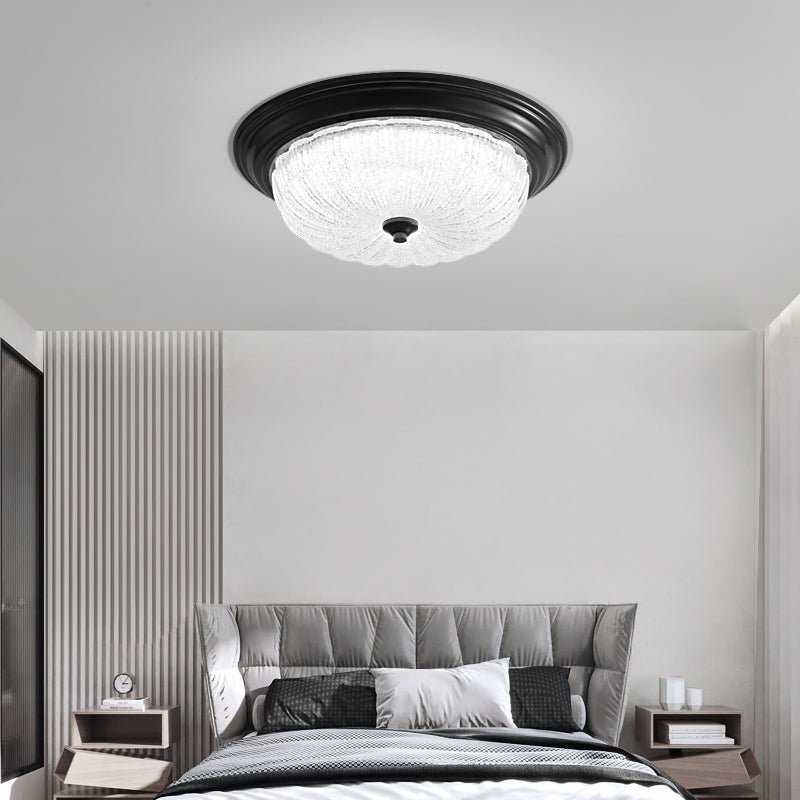 Aurevielle Ceiling Lamp | Crystal Glass & Brass | White