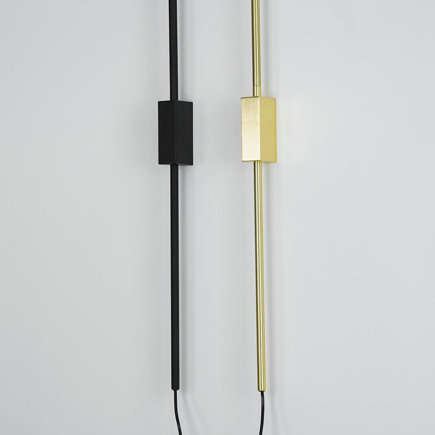 Wall Lamp Set of 2 | Metal | Gold and Black
