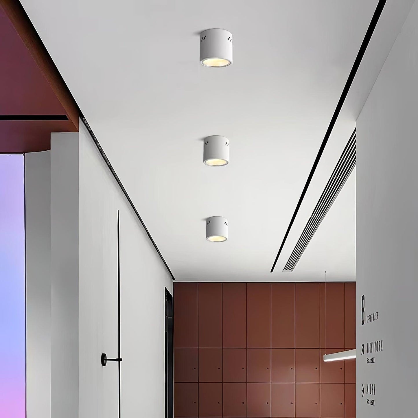 Aven Spotlight | Aluminum | Black or White