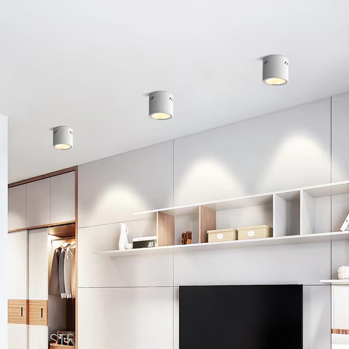 Aven Spotlight | Aluminum | Black or White