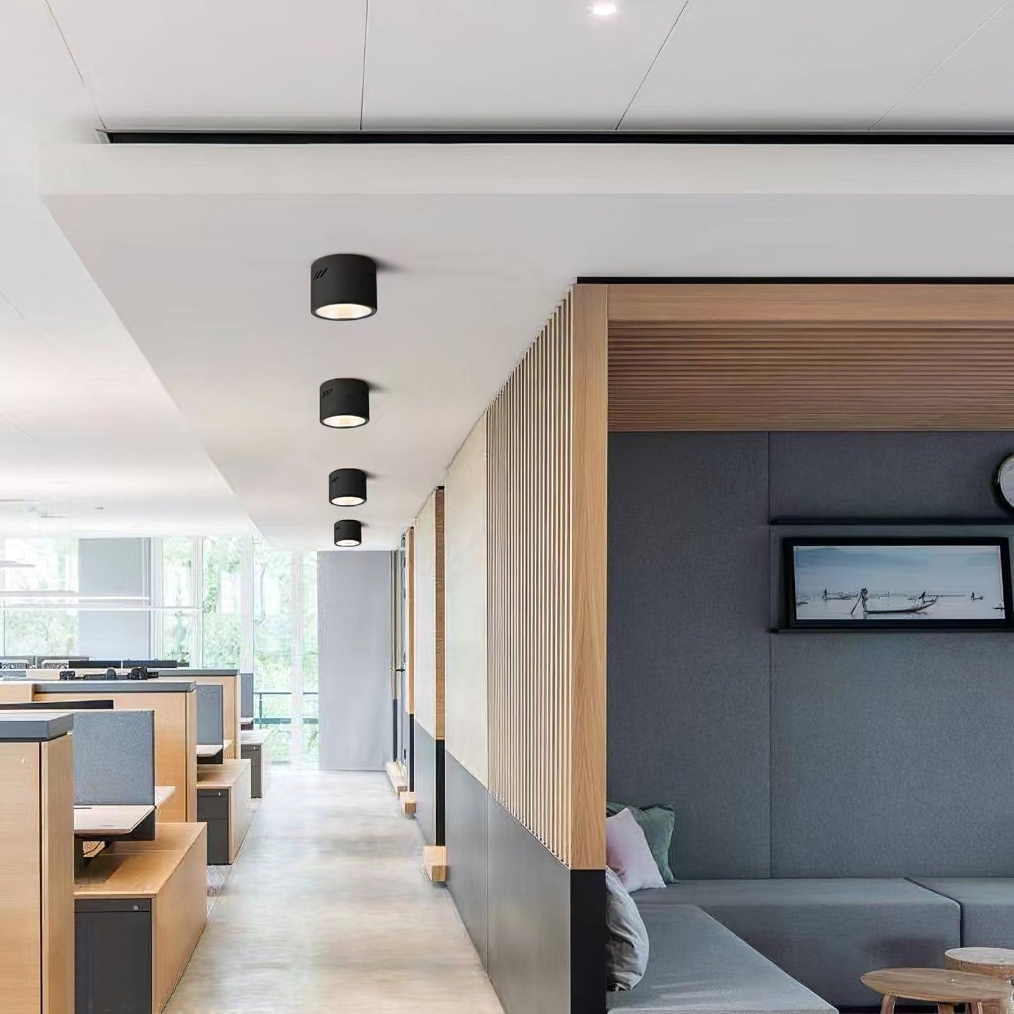 Aven Spotlight | Aluminum | Black or White