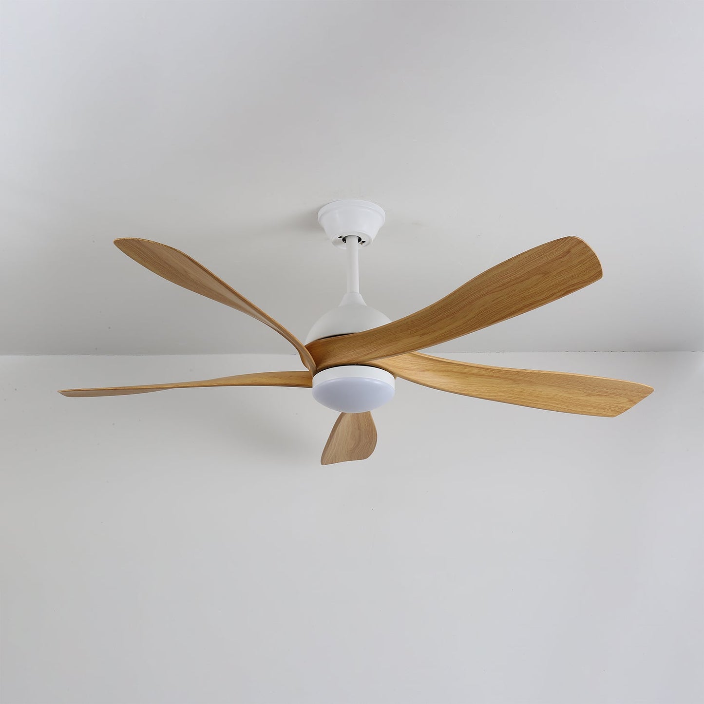 Avenli Ceiling Fan Light | Wood Blades | White