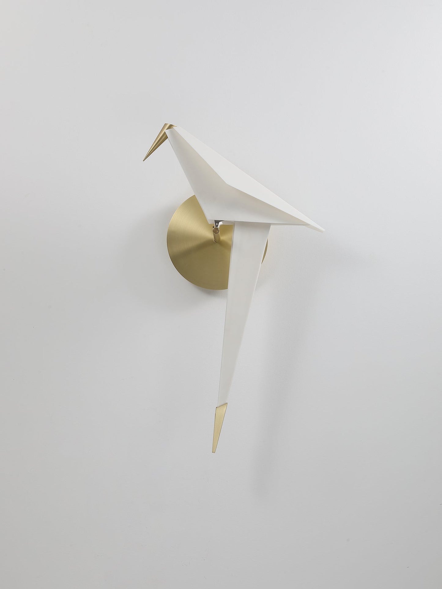 Avian Serenity Wall Lamp | Adjustable Metal & PC | Set of 2