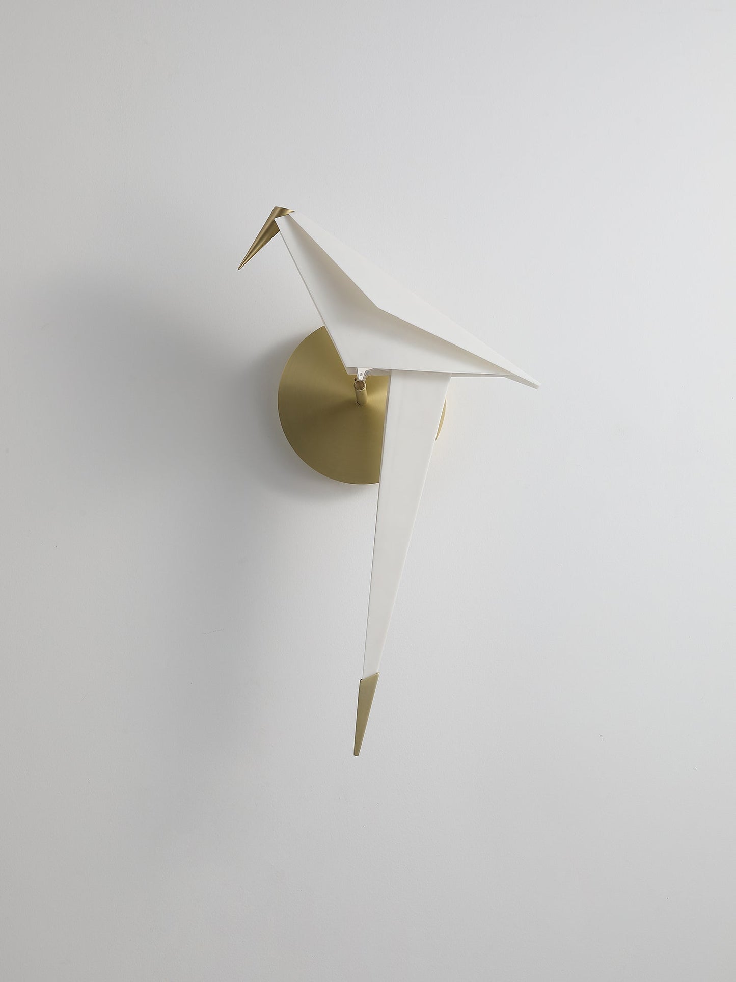Avian Serenity Wall Lamp | Adjustable Metal & PC | Set of 2