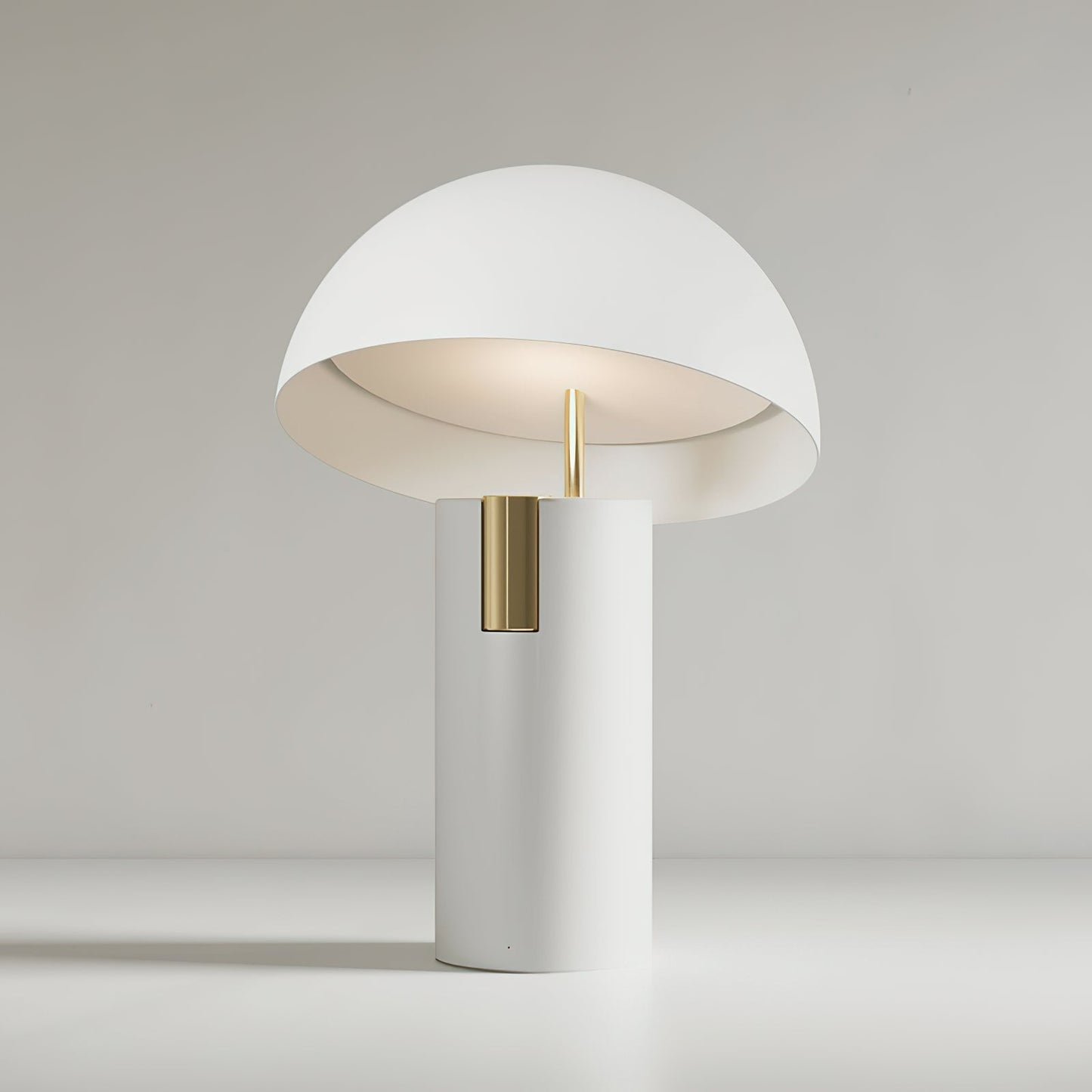 Avo Table Lamp | Iron, Stainless Steel, Glass | Black, White, Red