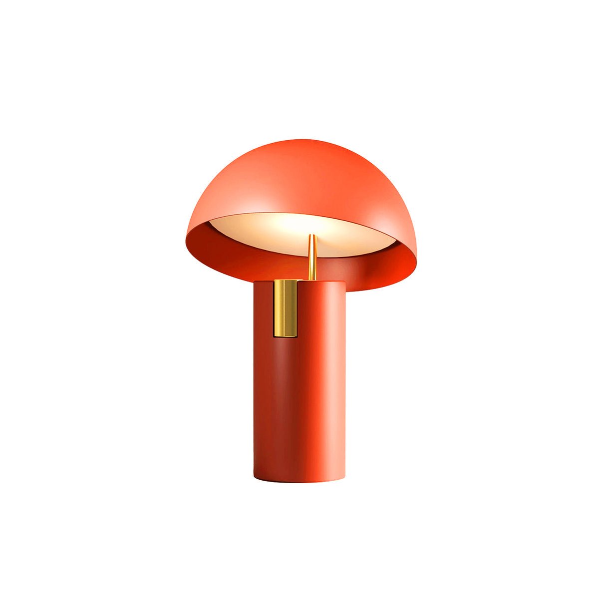 Avo Table Lamp | Iron, Stainless Steel, Glass | Black, White, Red