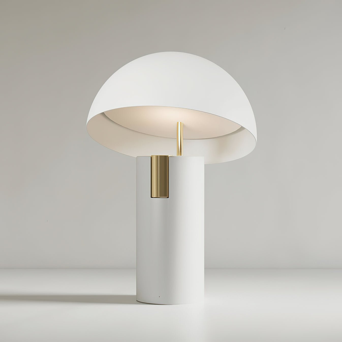 Avo Table Lamp | Iron, Stainless Steel, Glass | Black, White, Red