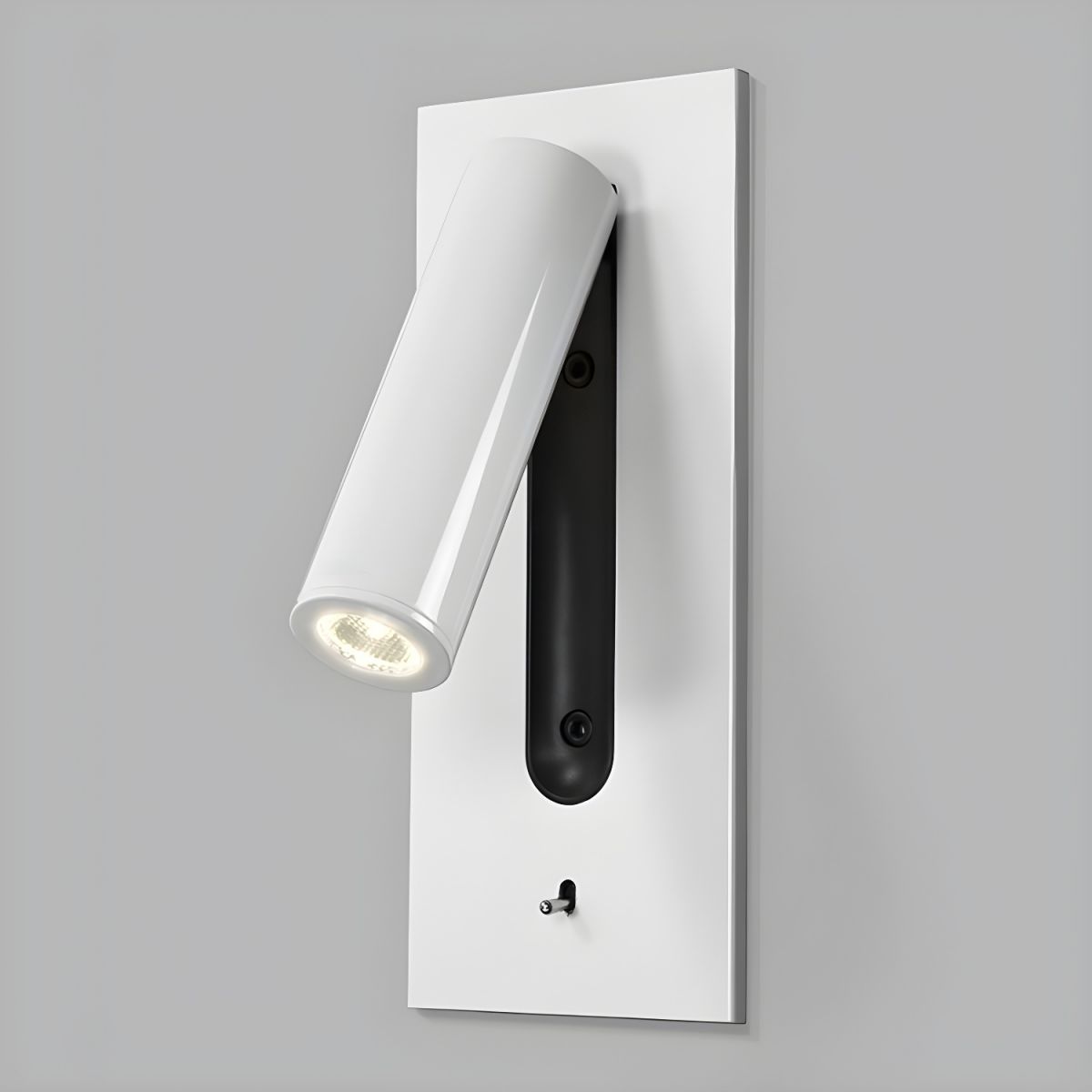 Axel Rotating Wall Sconce | Aluminum Alloy | Black, White, Gold, Chrome, Nickel