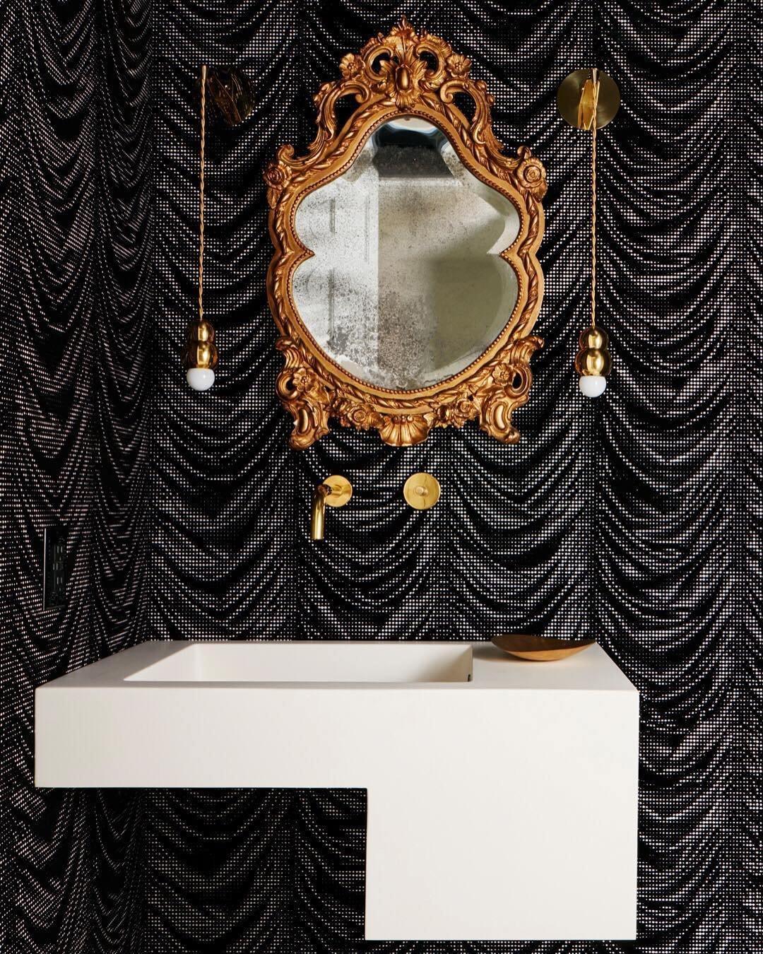 Ball Wall Light | Metal, Glass, Aluminum | Black, Gold, Chrome