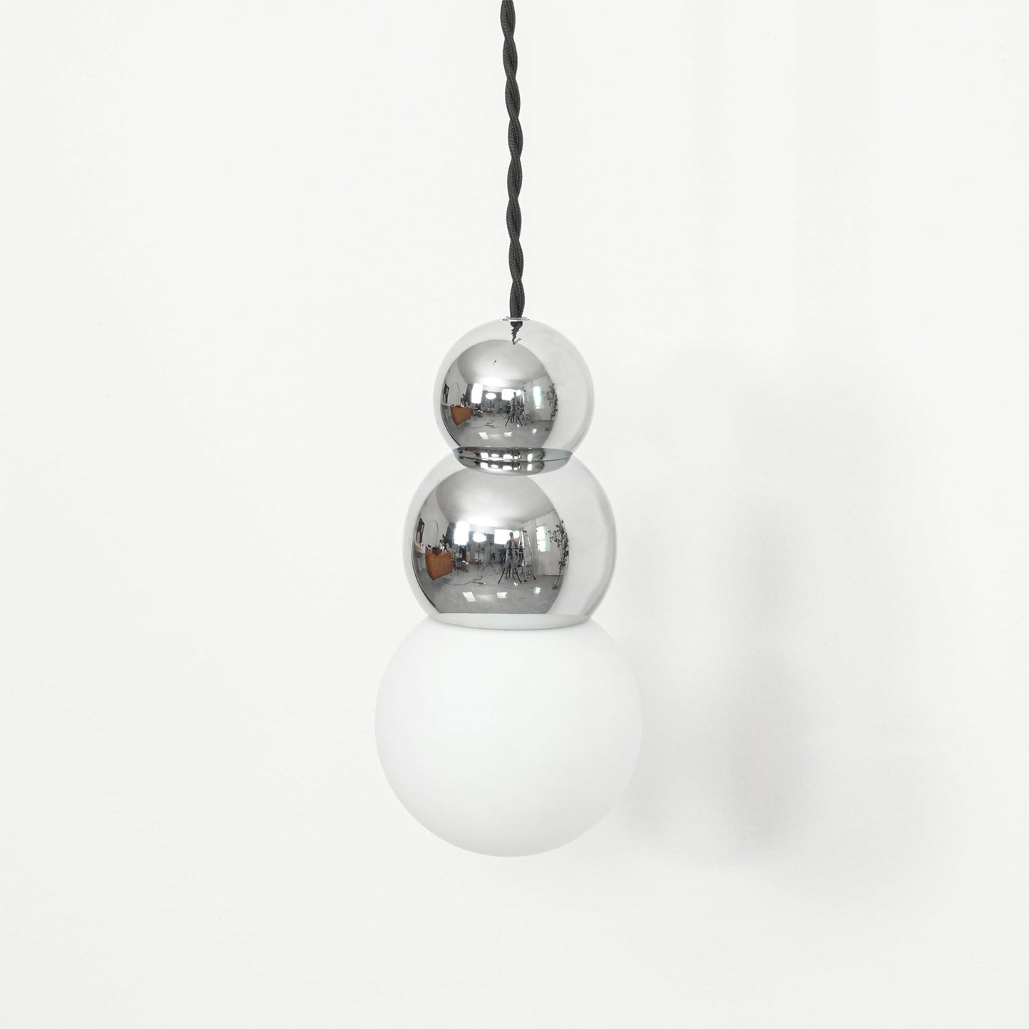 Ball Wall Light | Metal, Glass, Aluminum | Black, Gold, Chrome