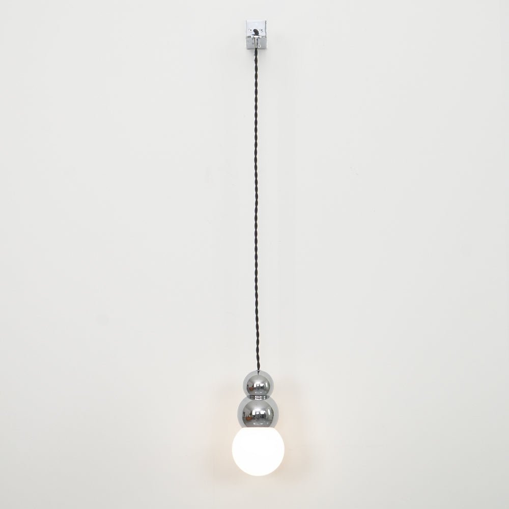 Ball Wall Light | Metal, Glass, Aluminum | Black, Gold, Chrome