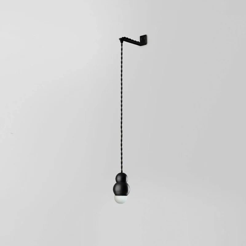 Ball Wall Light | Metal, Glass, Aluminum | Black, Gold, Chrome