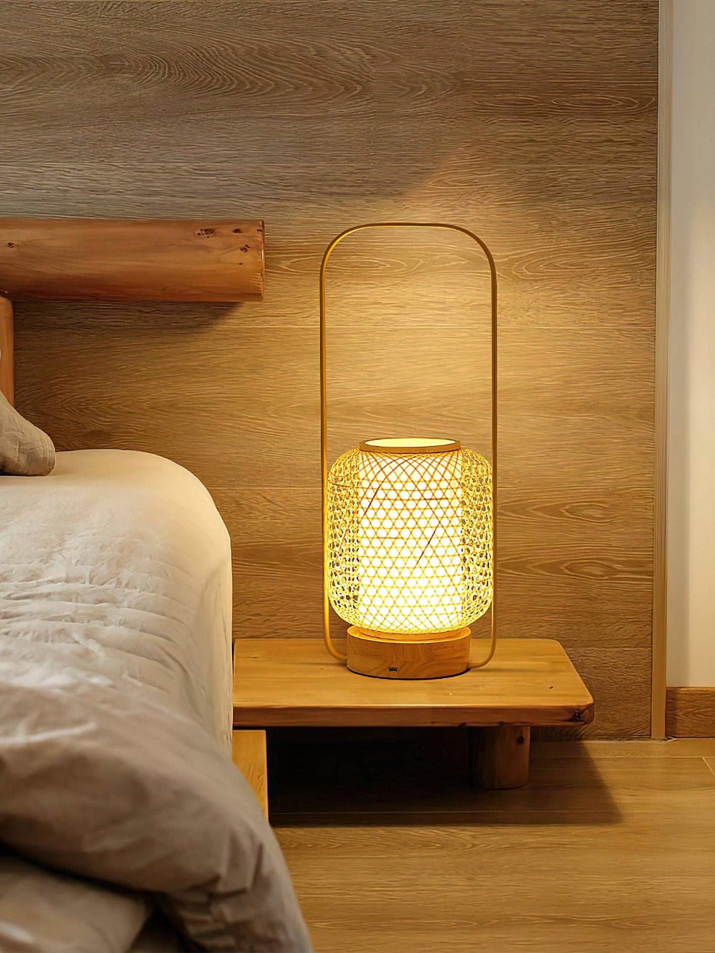 Bamboo Table Lamp | Eco-conscious | Natural Bamboo