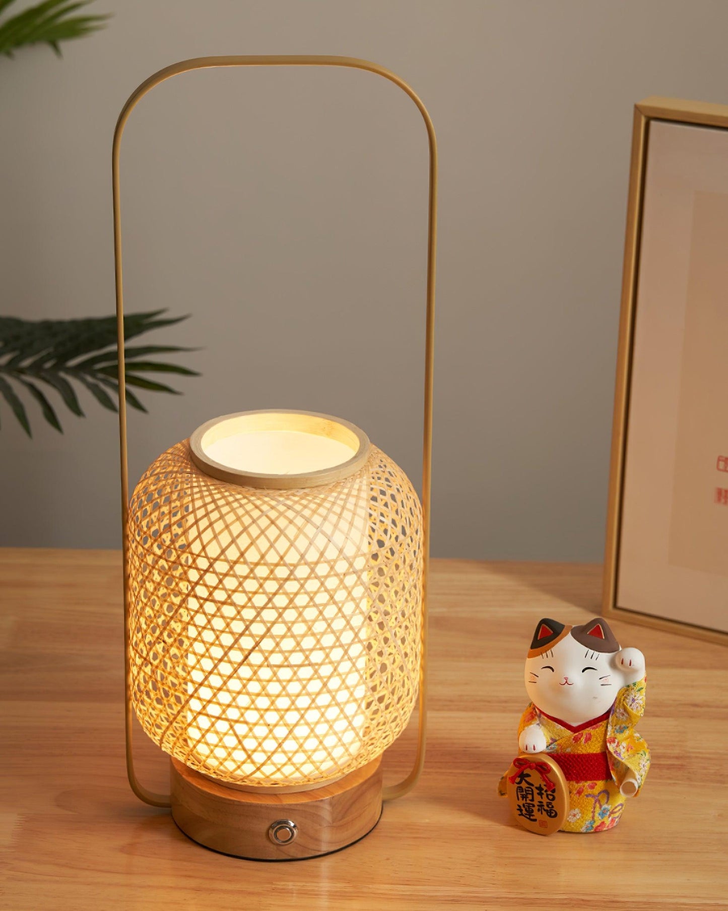 Bamboo Table Lamp | Eco-conscious | Natural Bamboo