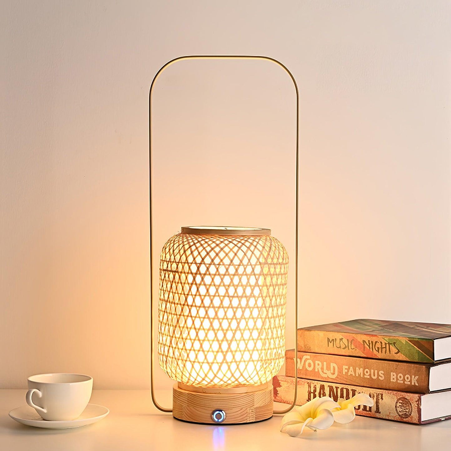 Bamboo Table Lamp | Eco-conscious | Natural Bamboo