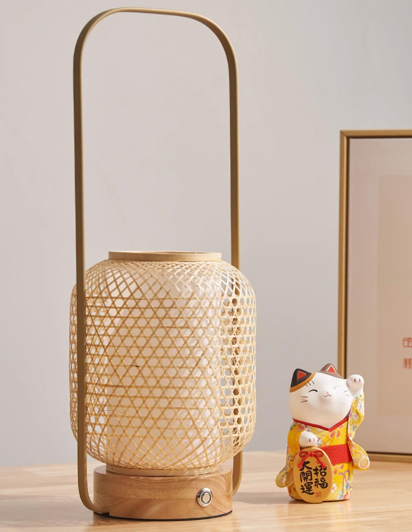 Bamboo Table Lamp | Eco-conscious | Natural Bamboo