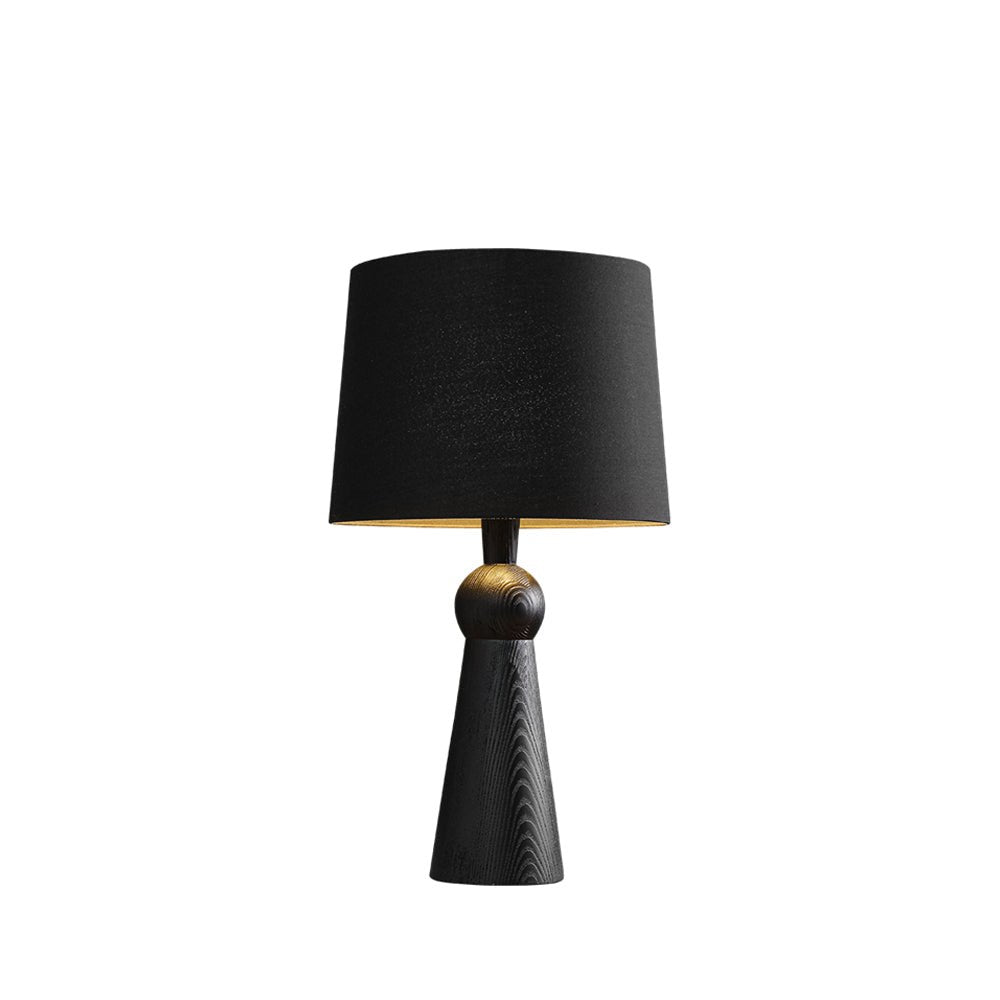 Bella Table Lamp | Metal, Wood, Fabric | Wood Color, Walnut Color, Black