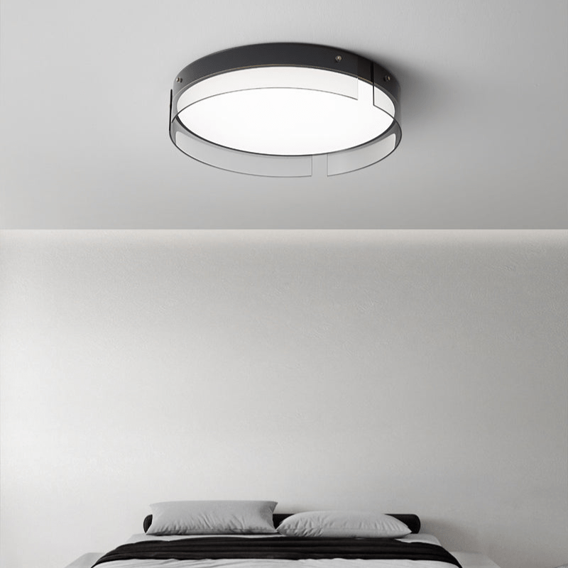 Bellatrix Ceiling Light | Brass Acrylic | Gold/Black
