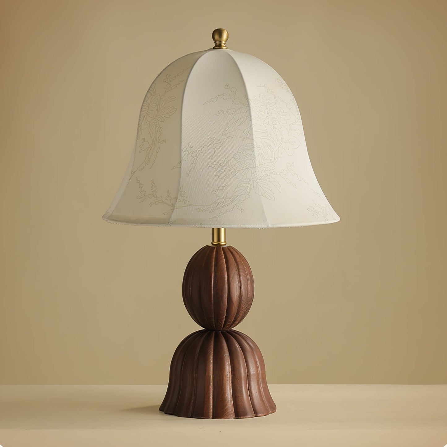 Bellora Table Lamp | Fabric Shade | Beige