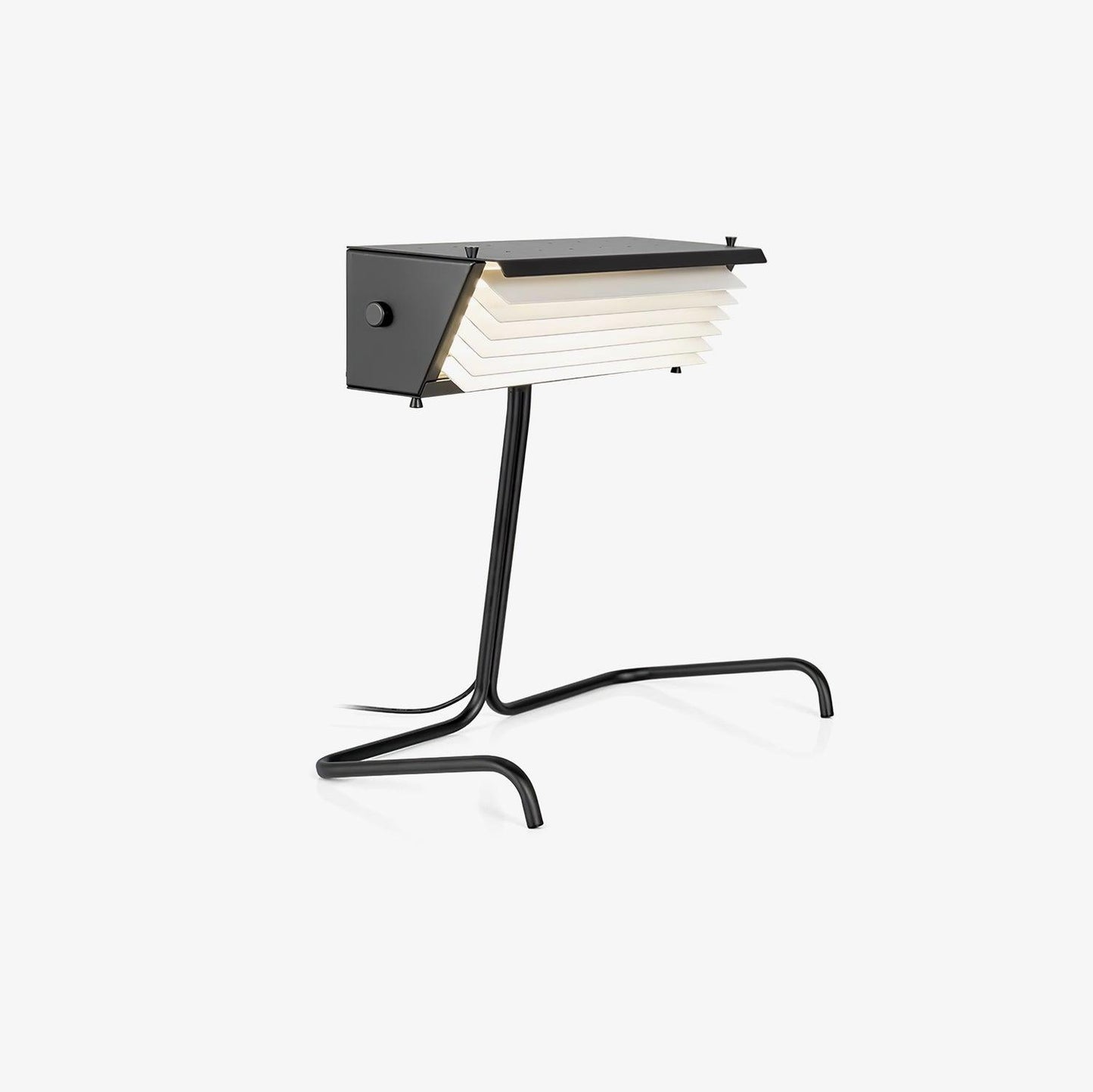 Xalor Table Lamp | Metal | Black and White