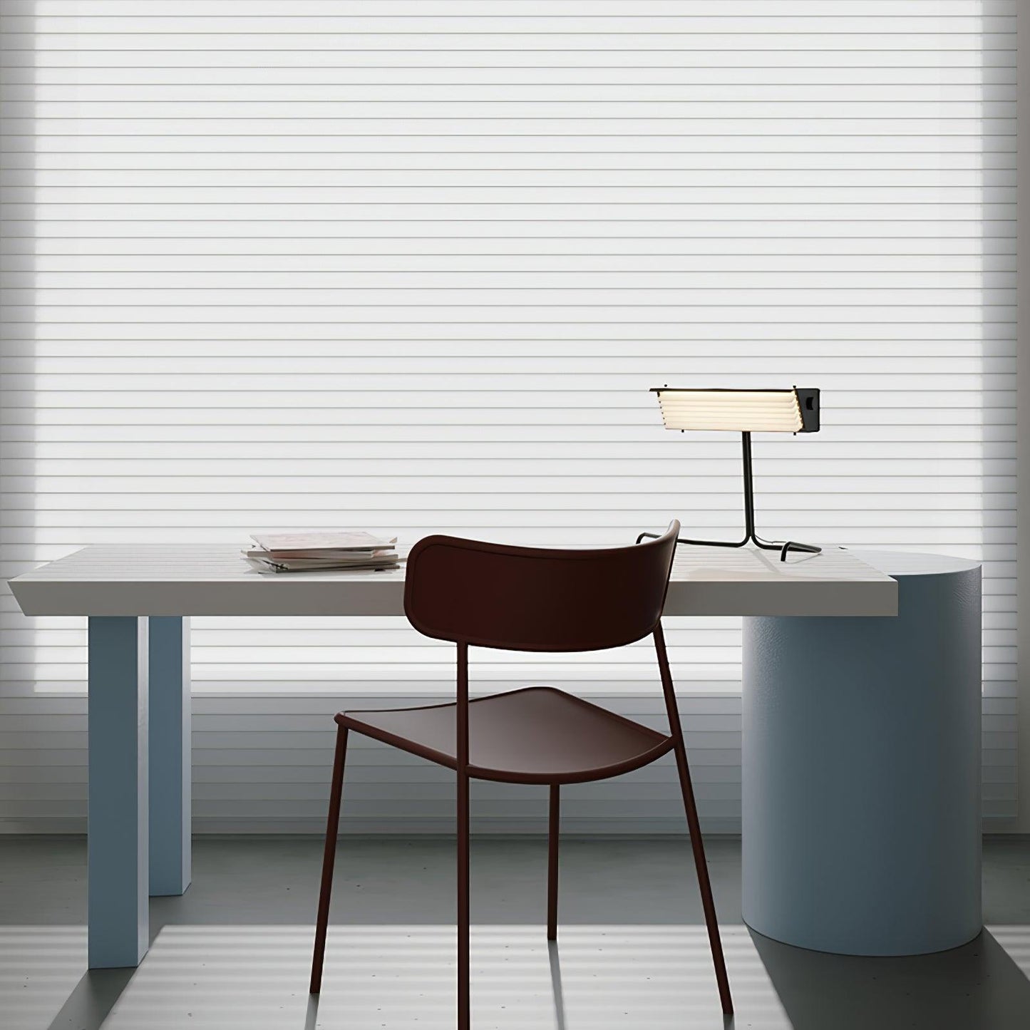 Xalor Table Lamp | Metal | Black and White