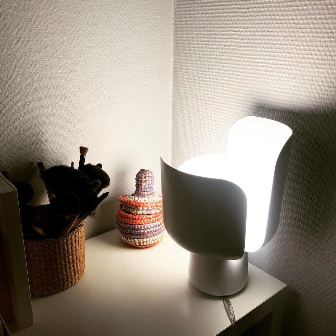 Petals Glass Table Lamp | Adjustable Light Intensity | Multiple Colors